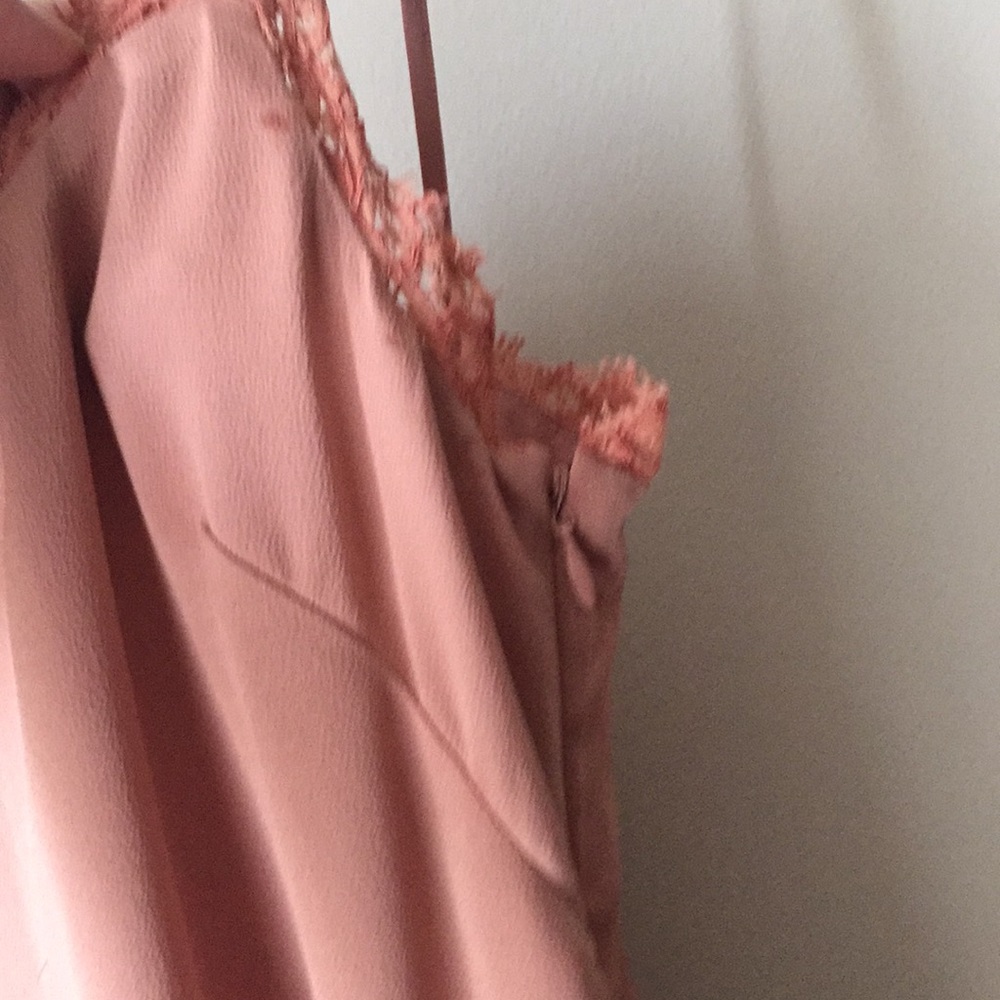Peach 🍑 Laced babydoll slip dress - Picture 5 of 8